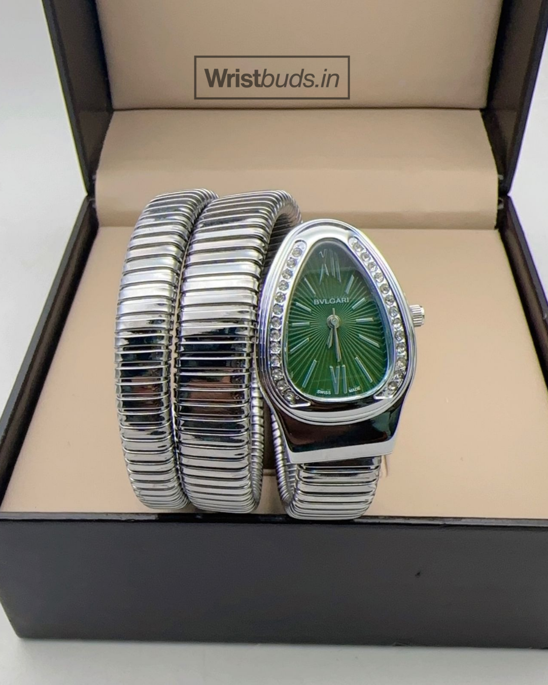 Serpenti-Tubogas Silver (Analog Watch)