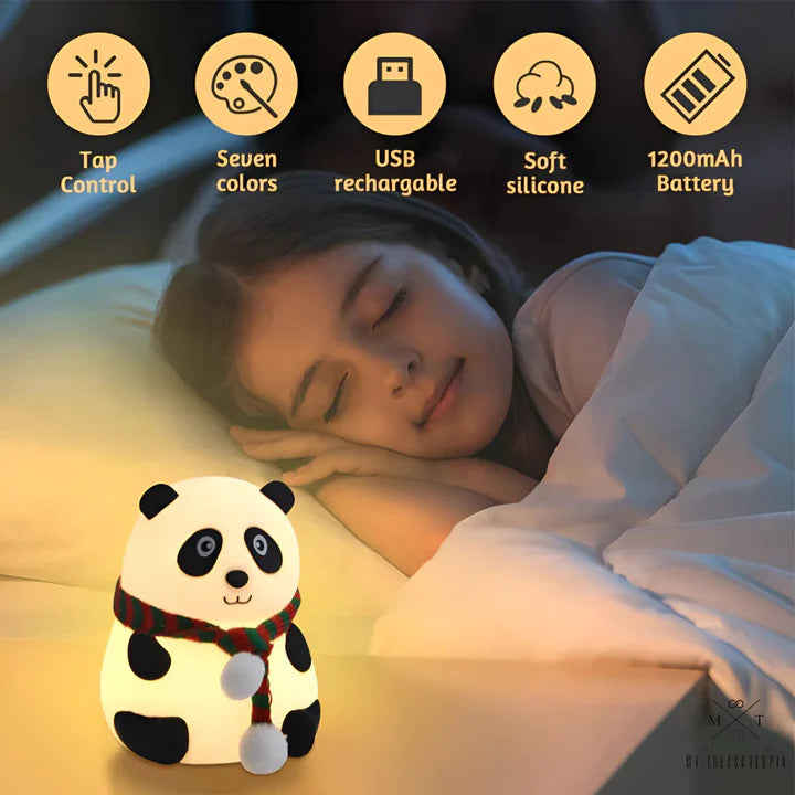Panda Silicone Night Lamp