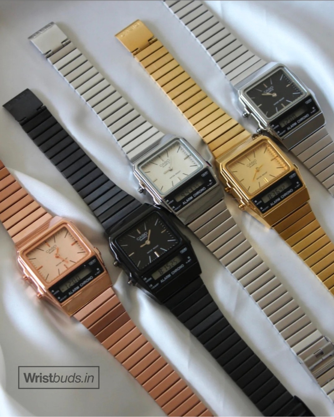Vintage AQ800 Unisex (Analog Digital Watch)