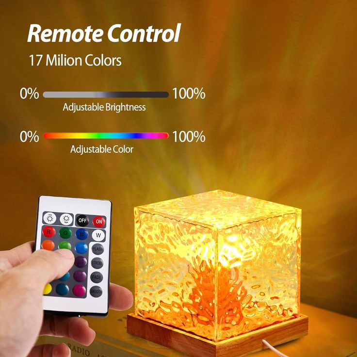 Ocean Aura Lamp with Remote