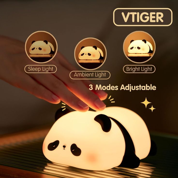 Lazy Panda Night Lamp