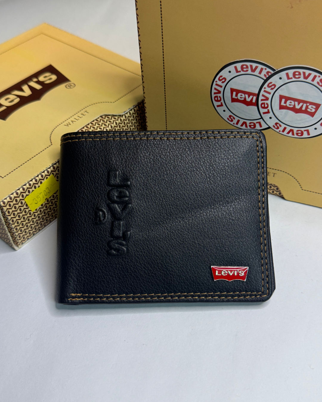 Levi’s Black Leather Wallet