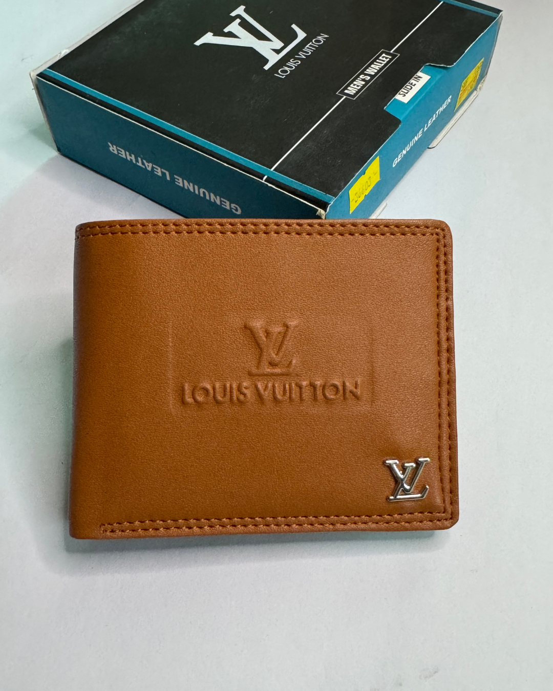 LV Bronze Leather Wallet