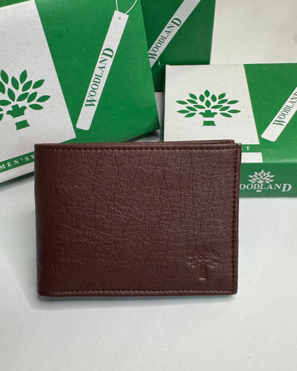 WL Brown Leather Wallet