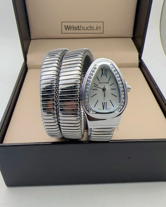 Serpenti-Tubogas Silver (Analog Watch)