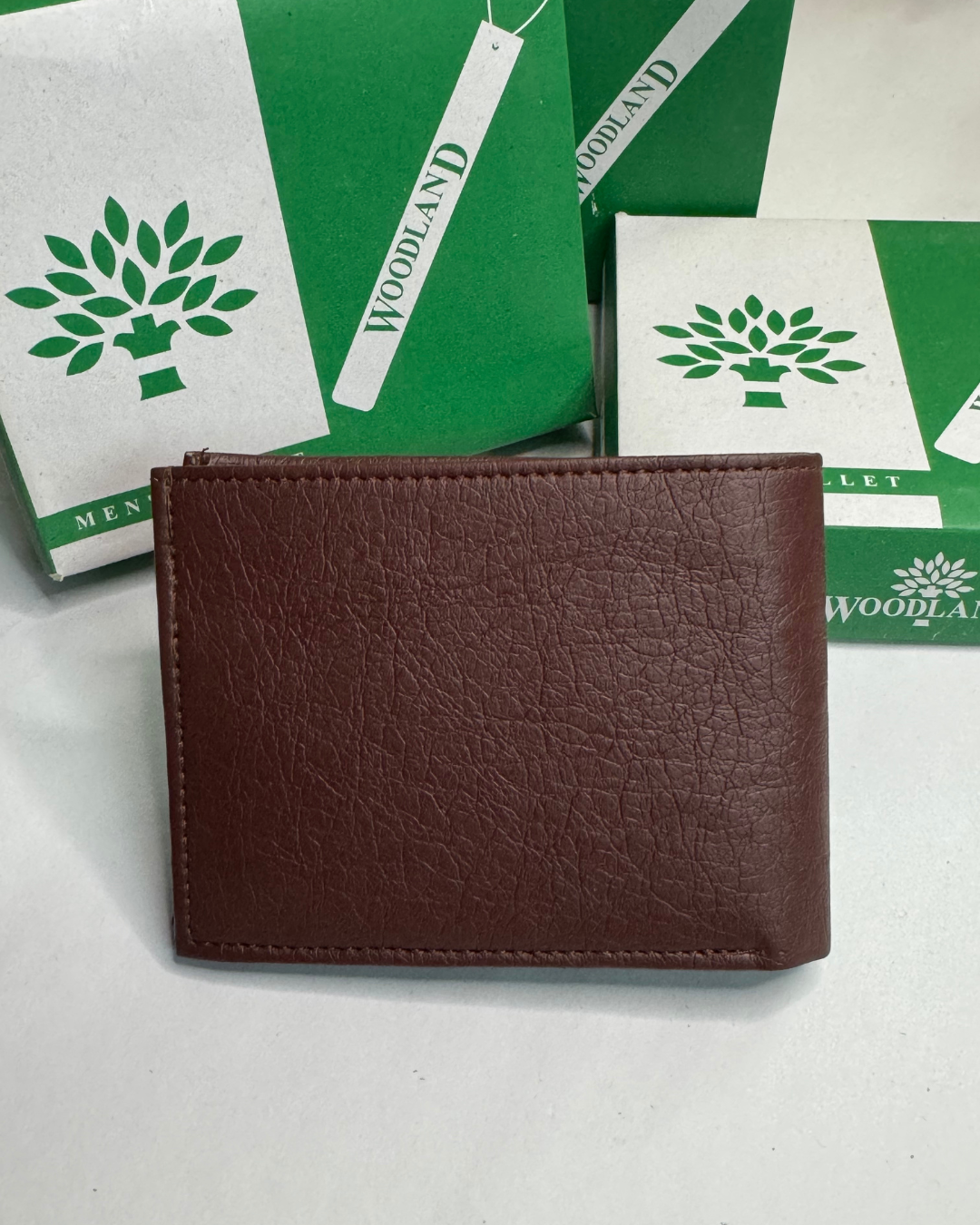 WL Brown Leather Wallet