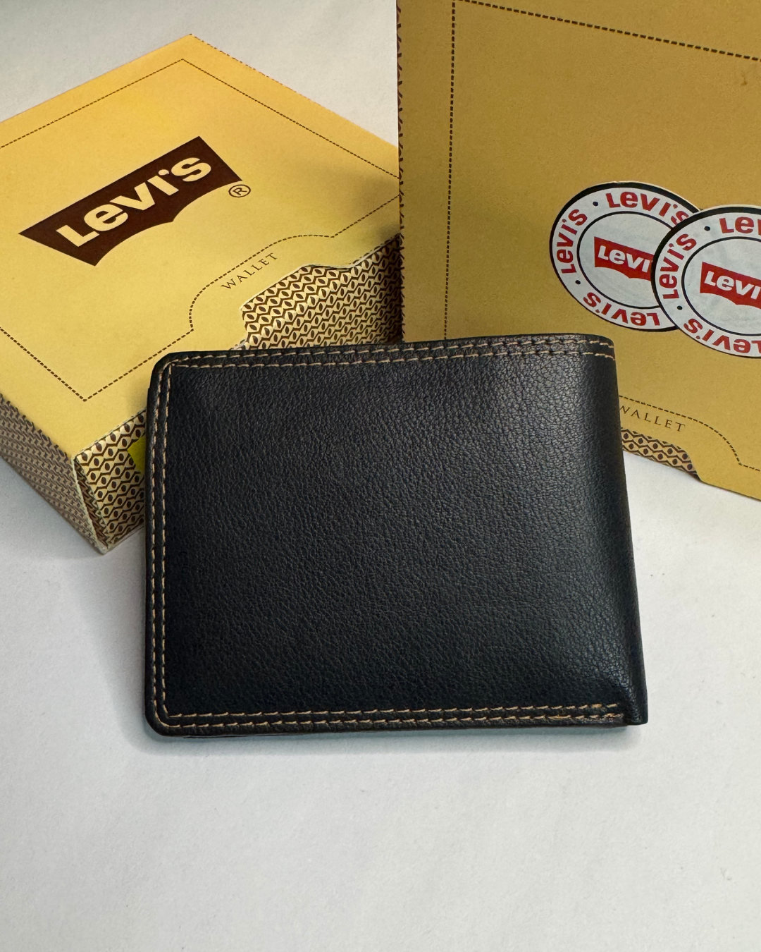 Levi’s Black Leather Wallet