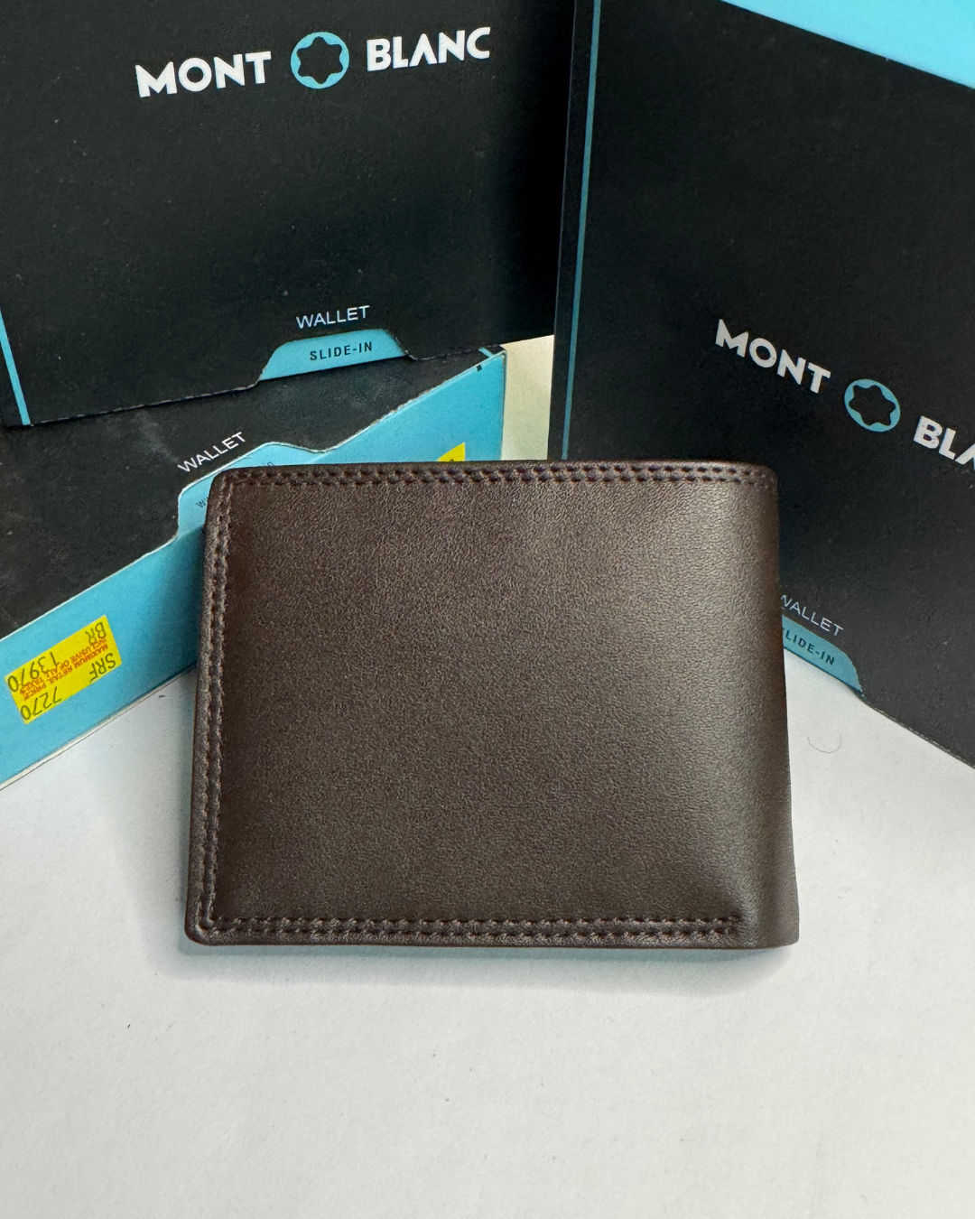 MB Brown Leather Wallet