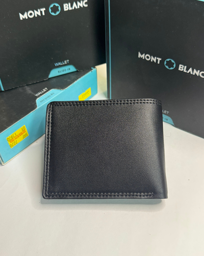MB Black Leather Wallet