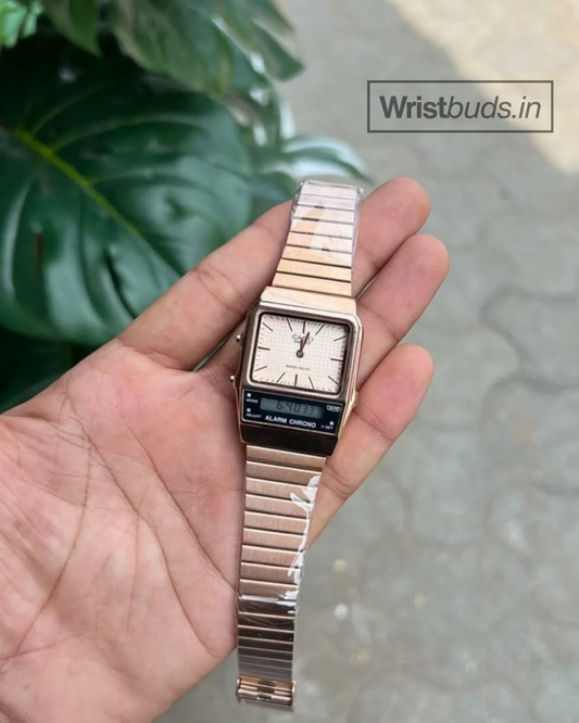 Vintage AQ800 Unisex (Analog Digital Watch)