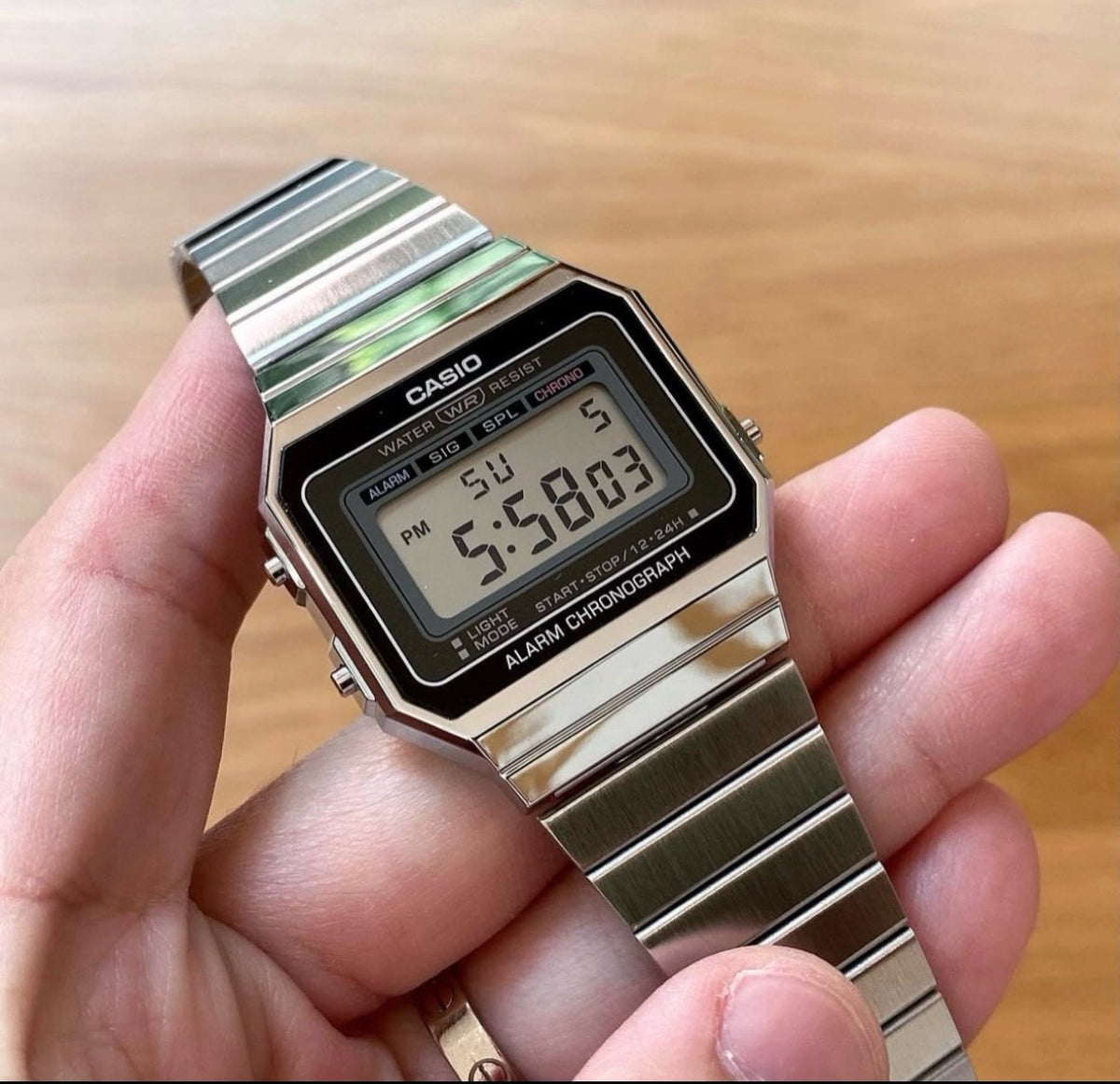 Vintage A700W Unisex (Digital Watch) Silver