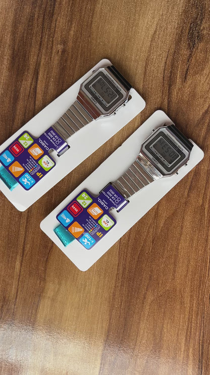 Vintage A700W Unisex (Digital Watch) Silver