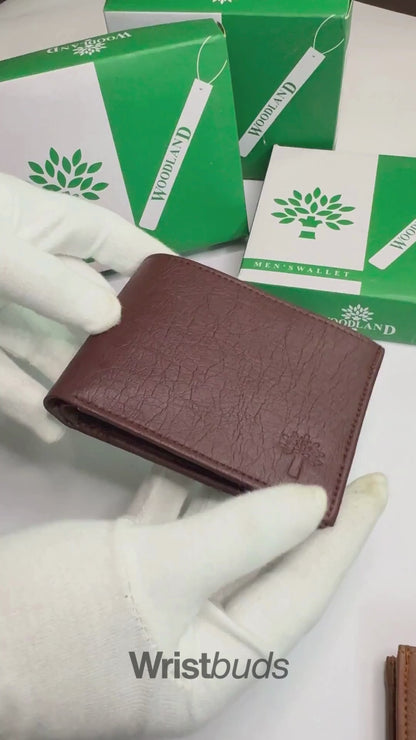 WL Brown Leather Wallet