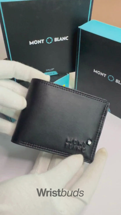 MB Black Leather Wallet