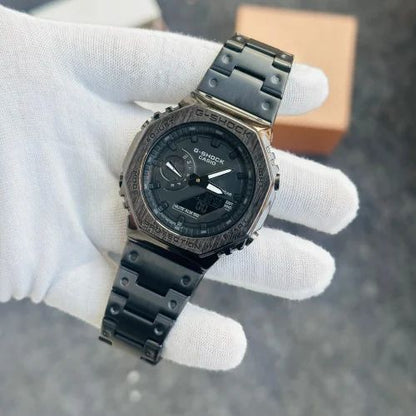 GShock-GM-2100 (Analog Digital Chain Watch)